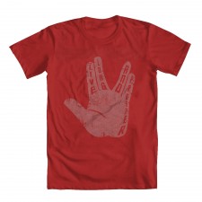 Star Trek Vulcan Salute Girls'